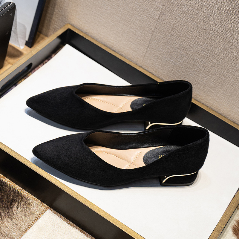 Women's Pointed Toe Simple Chu - Women'S Shoes Plus Size ulasan dan harga