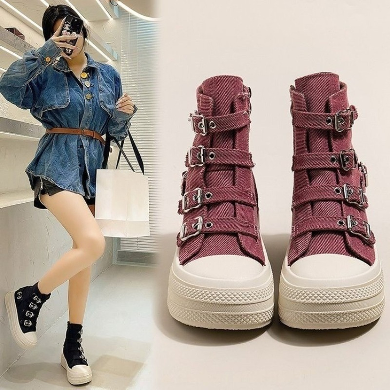 Shoes Women's Spring and Summe - Women'S Shoes Round Toe ulasan dan harga