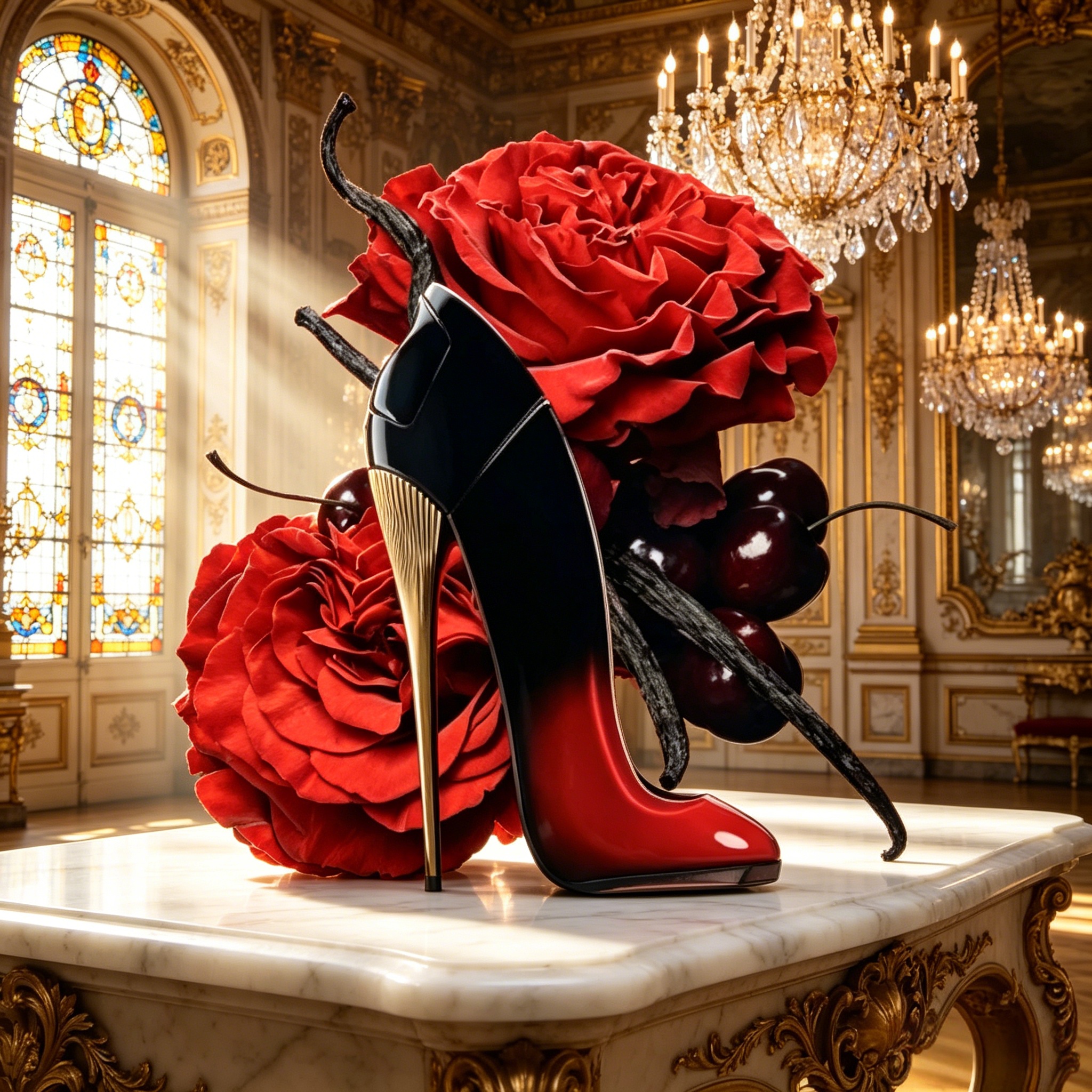 Gradient Red Black High Heel W - Women'S Shoes ulasan dan harga