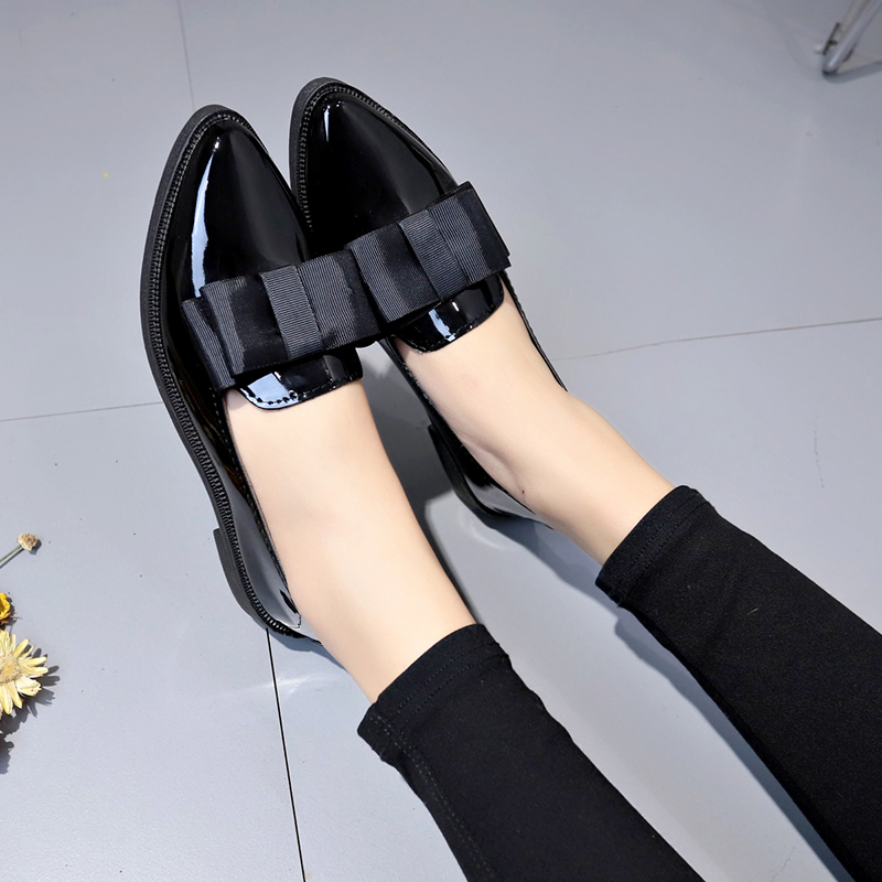 Black/ Wine Red Patent Leather - Women'S Shoes ulasan dan harga