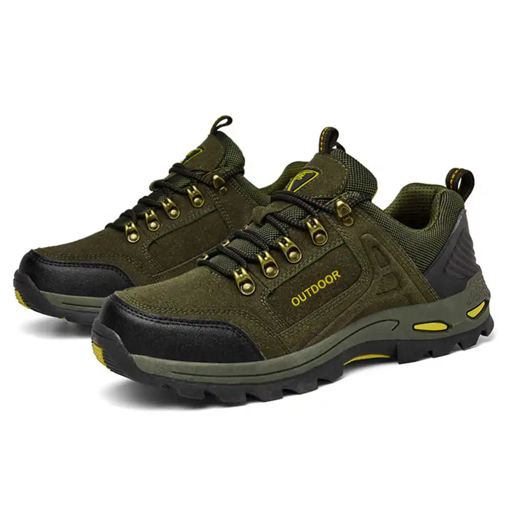 Non-slip Lace Up Hiking Tennis - Women Shoes Brown Colour ulasan dan harga