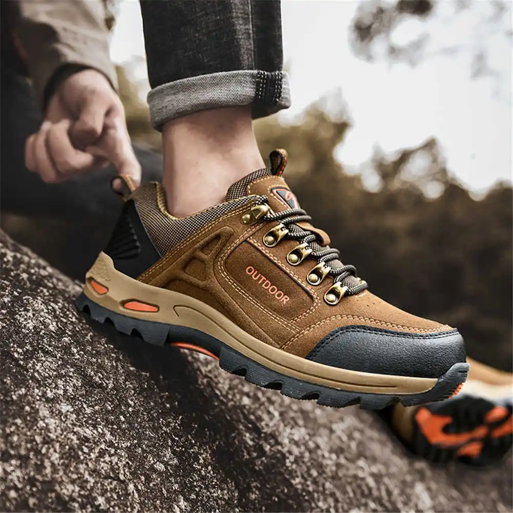 Non-slip Lace Up Hiking Tennis - Women Shoes Brown Colour ulasan dan harga