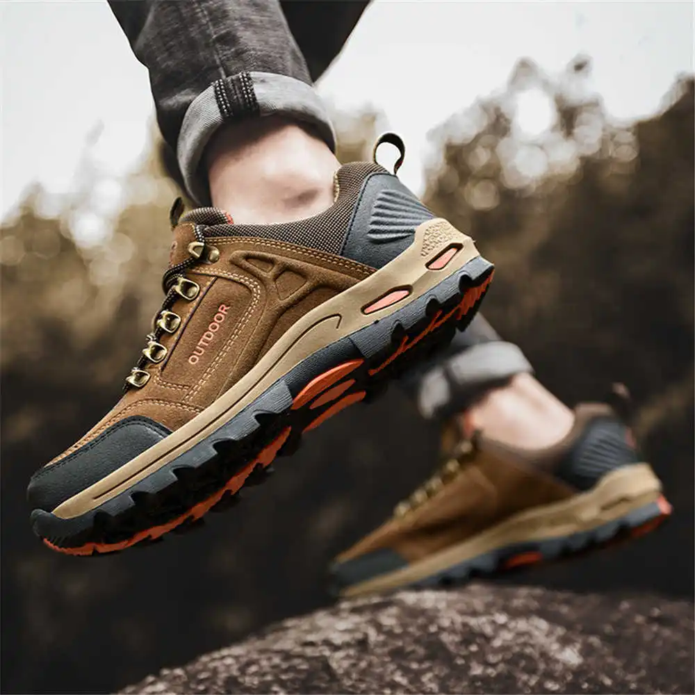 Non-slip Lace Up Hiking Tennis - Women Shoes Brown Colour ulasan dan harga