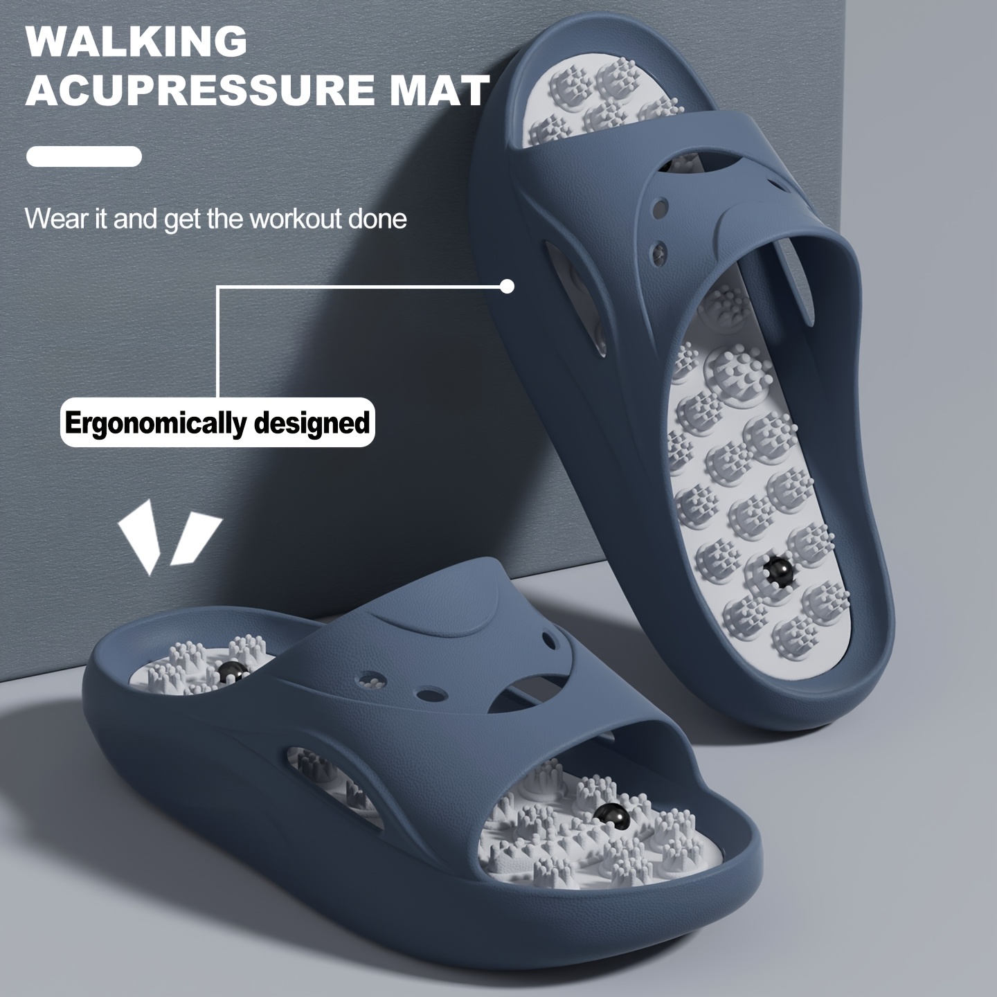 Women Men EVA Massage Slippers - Women'S Shoes To Men'S Size ulasan dan harga