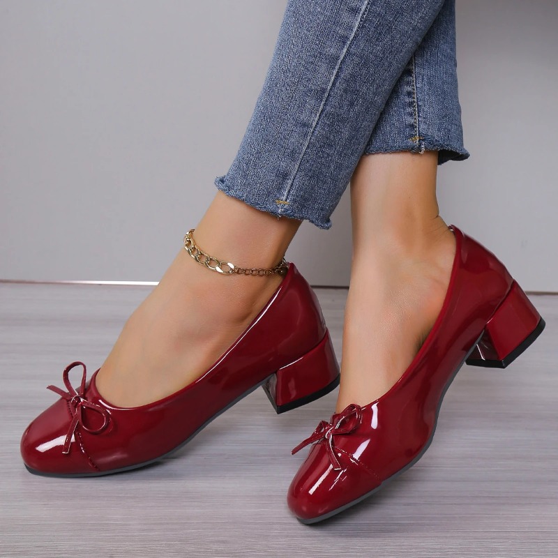 2026 Shoes Women Pumps Platfor - Women'S Shoes Round Toe ulasan dan harga
