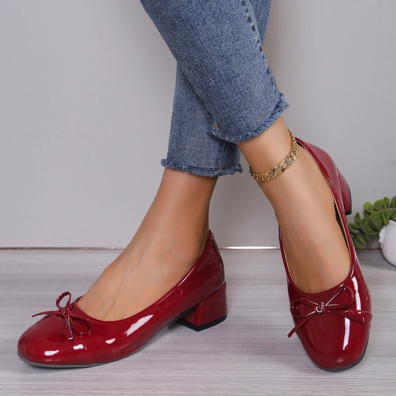 2026 Shoes Women Pumps Platfor - Women'S Shoes Round Toe ulasan dan harga