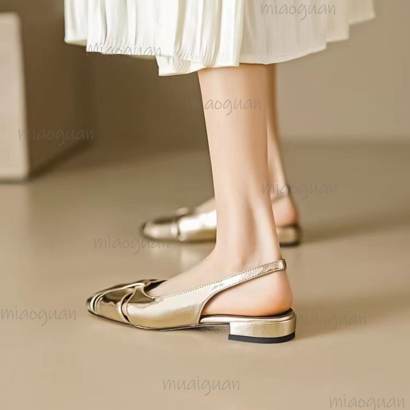 Cover Toe Low Heel Pumps Women - Women'S Shoes ulasan dan harga