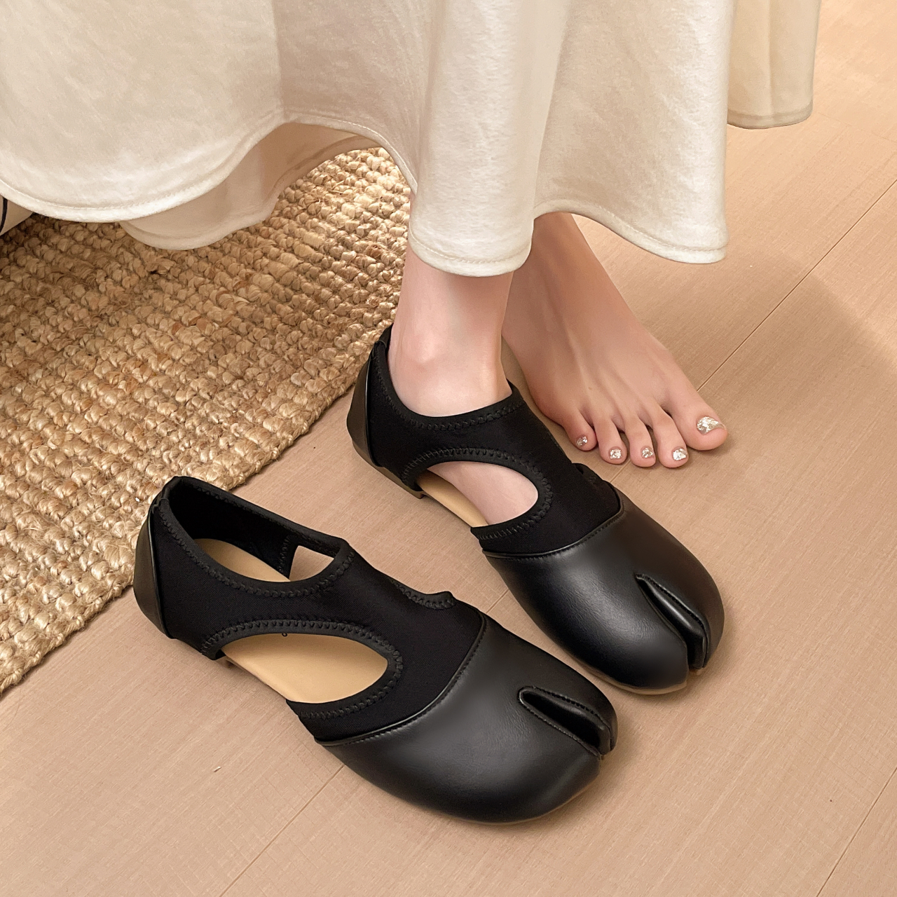 New Women Brand Mary Janes Sho - Women'S Shoes Loafers Black ulasan dan harga