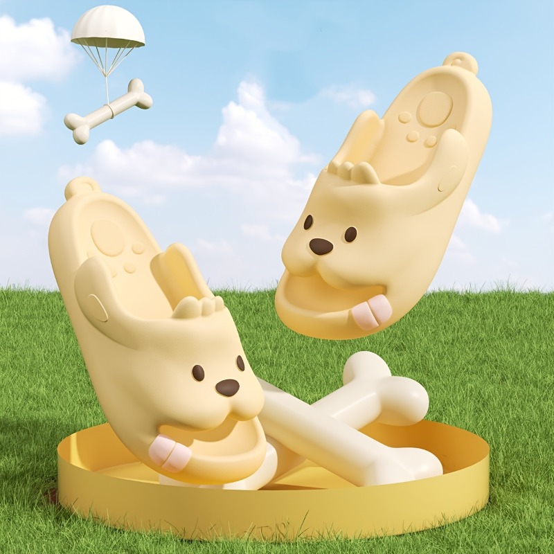 Cute Dog Cartoon Slippers Wome - Women'S Shoes To Men'S Size ulasan dan harga