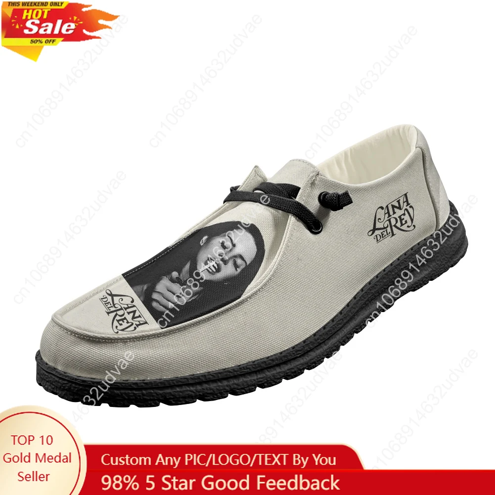 Lana Del Rey Singer Loafers Me - Women'S Shoes Loafers Black ulasan dan harga