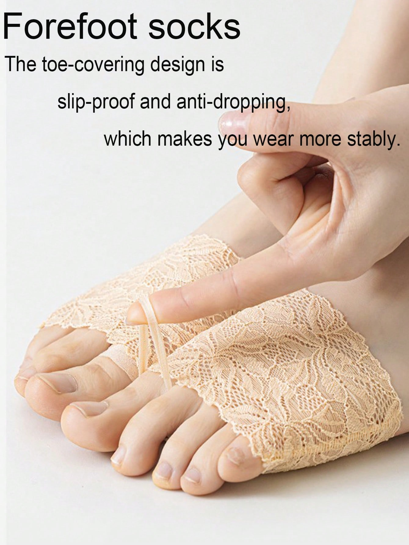 2 Pairs of Women's Lace-Trimme - Women Shoes Must Have ulasan dan harga