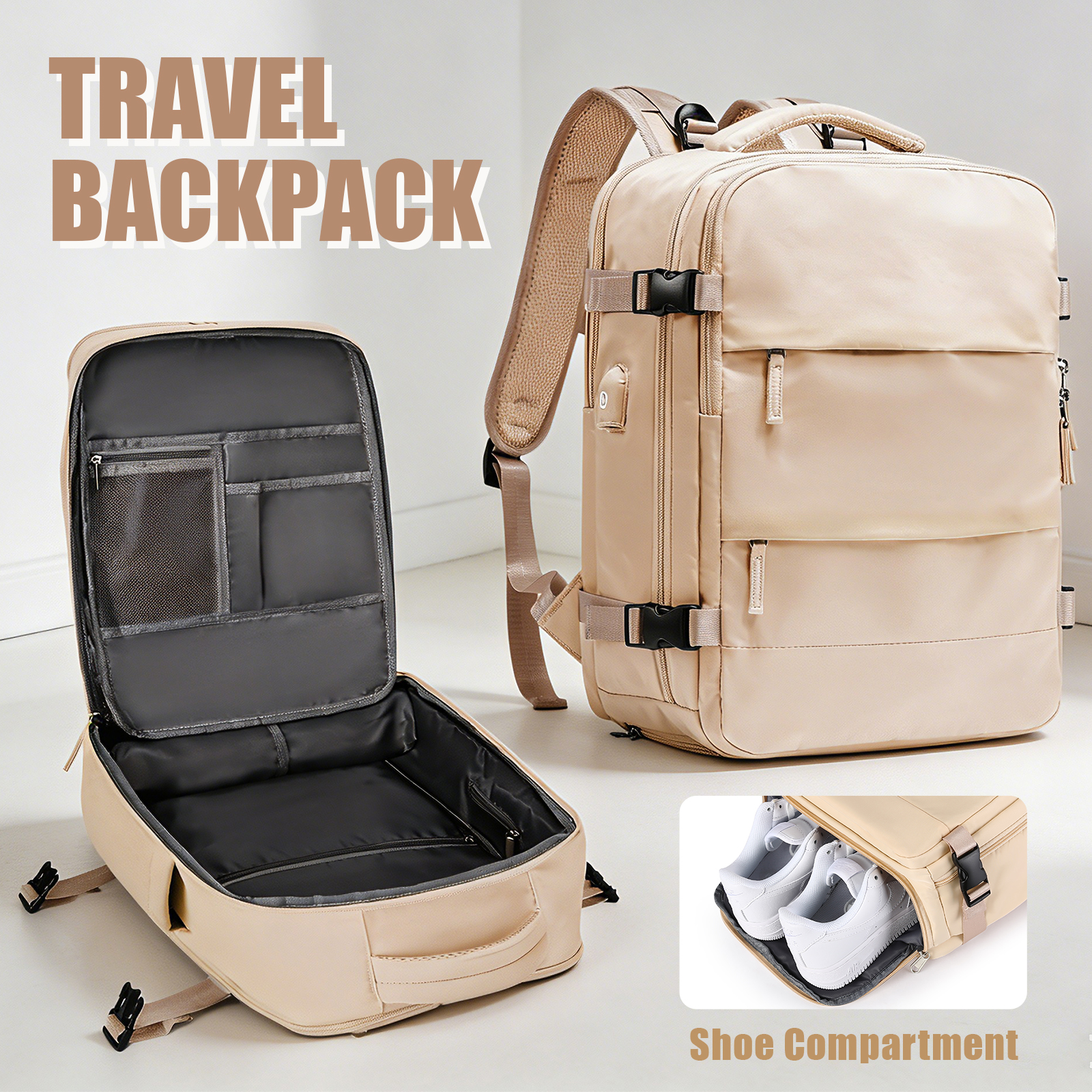 Large Travel Backpack for Men  - Women'S Shoes ulasan dan harga