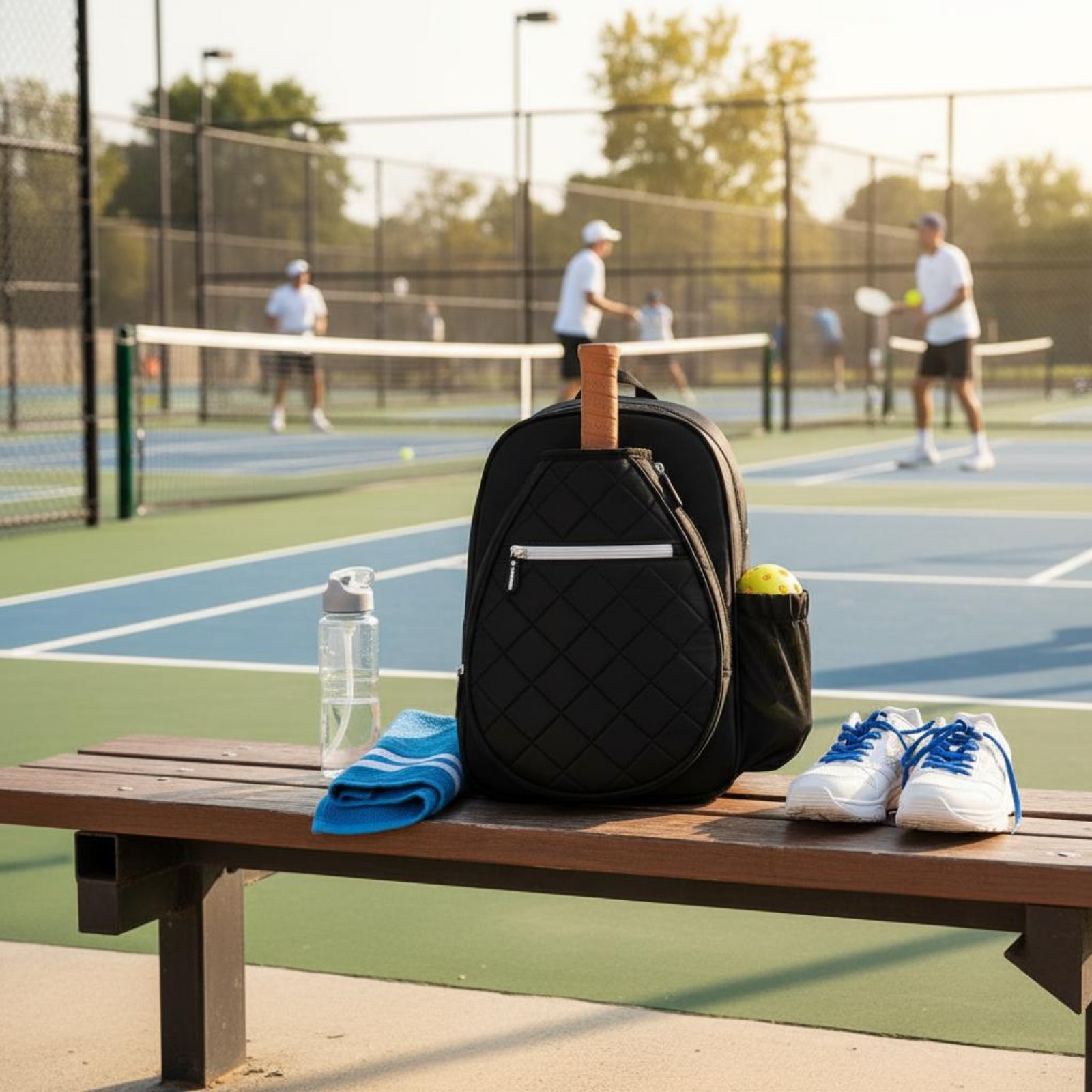 Quilted Pickleball Backpack Li - Women'S Shoes ulasan dan harga