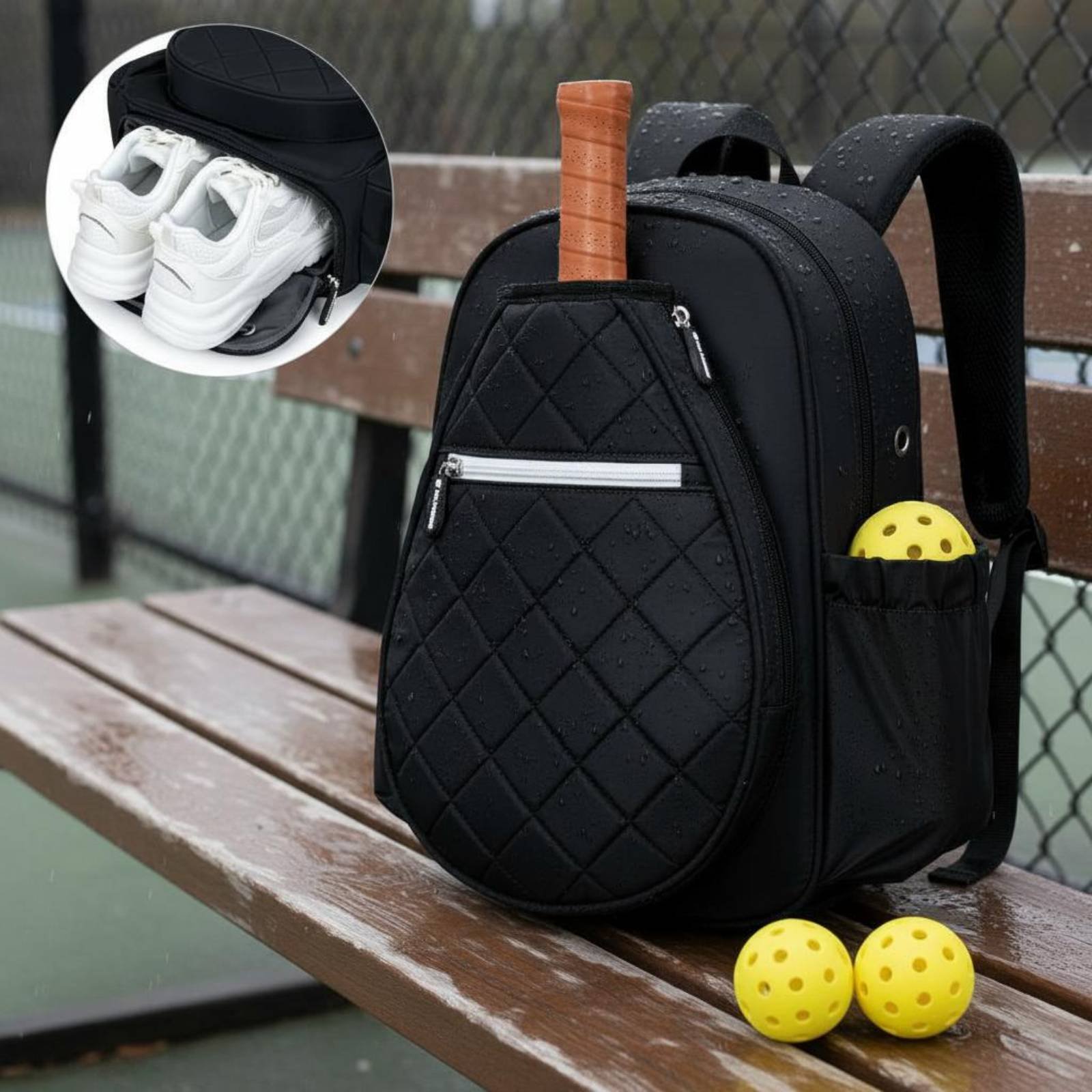 Quilted Pickleball Backpack Li - Women'S Shoes ulasan dan harga