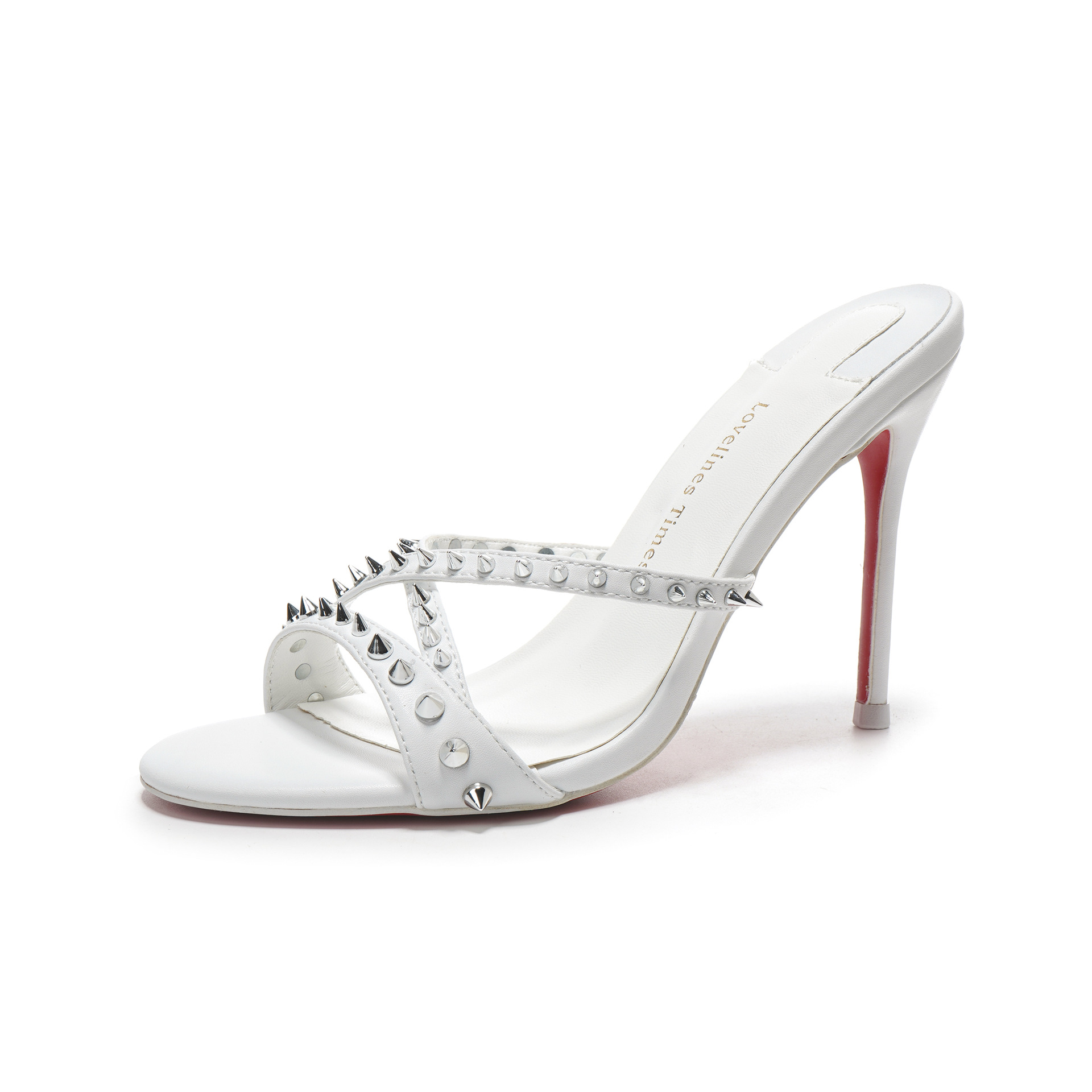 New white high-heeled cool mop - Women Shoes Must Have ulasan dan harga