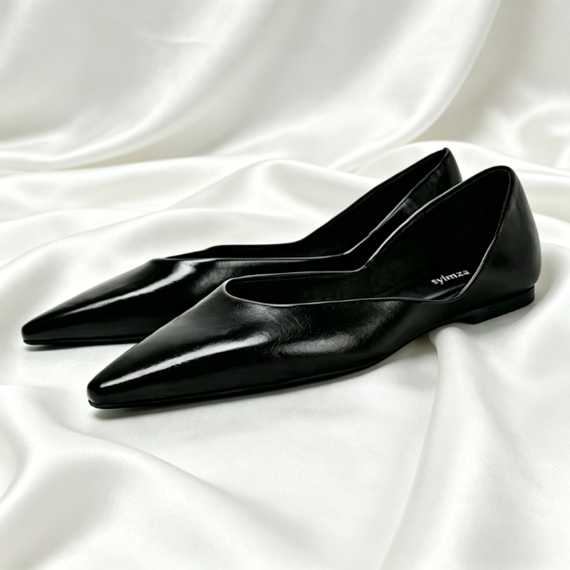 Luxury Designer Flats Women Bl - Women'S Shoes Loafers Black ulasan dan harga