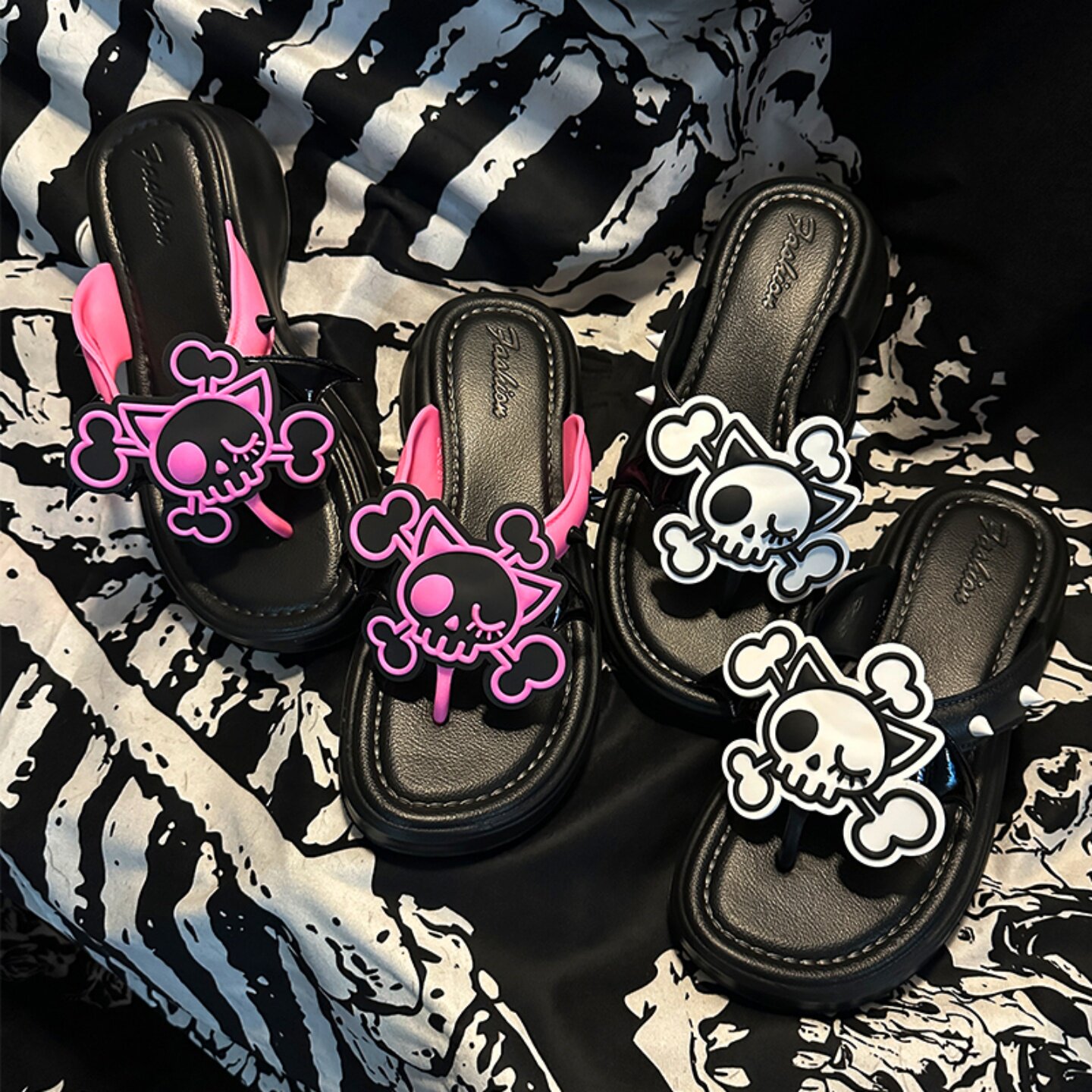 Dark Gothic Original Summer Ca - Jelly Sandal Women ulasan dan harga