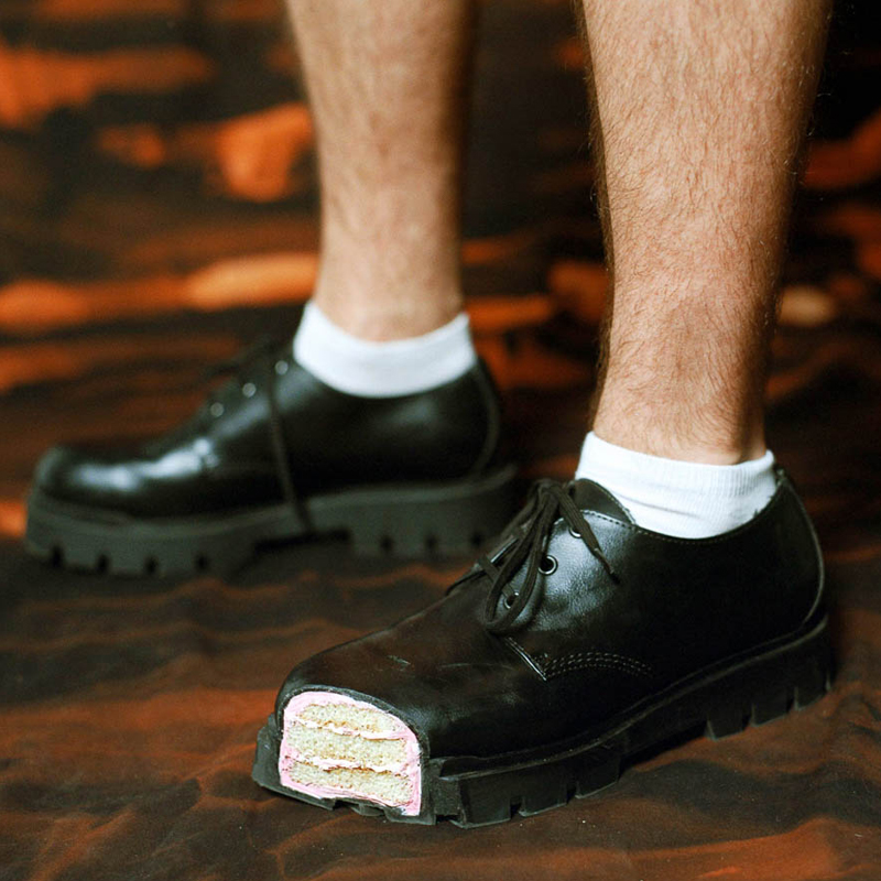 Cake Thick Bottom Derby Shoes  - Women'S Shoes Loafers Black ulasan dan harga