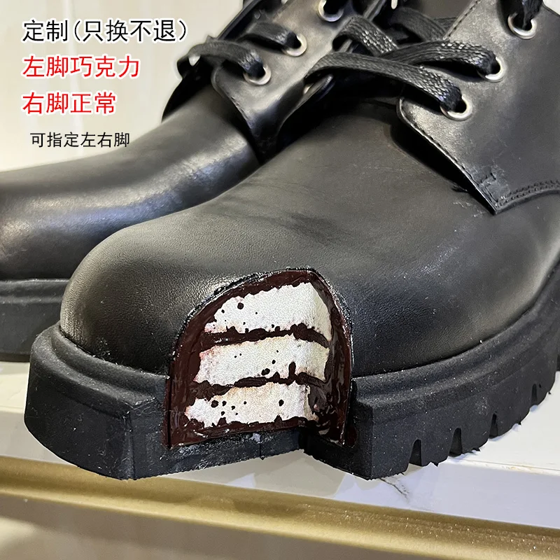 Cake Thick Bottom Derby Shoes  - Women'S Shoes Loafers Black ulasan dan harga